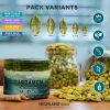 Green Cardamom Pods | Premium 7mm+ Bold Whole Pods | 150g